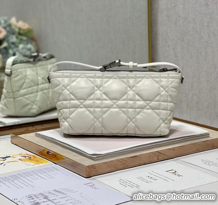 Popular Style DIOR BOBBY BAG leather S5554 white