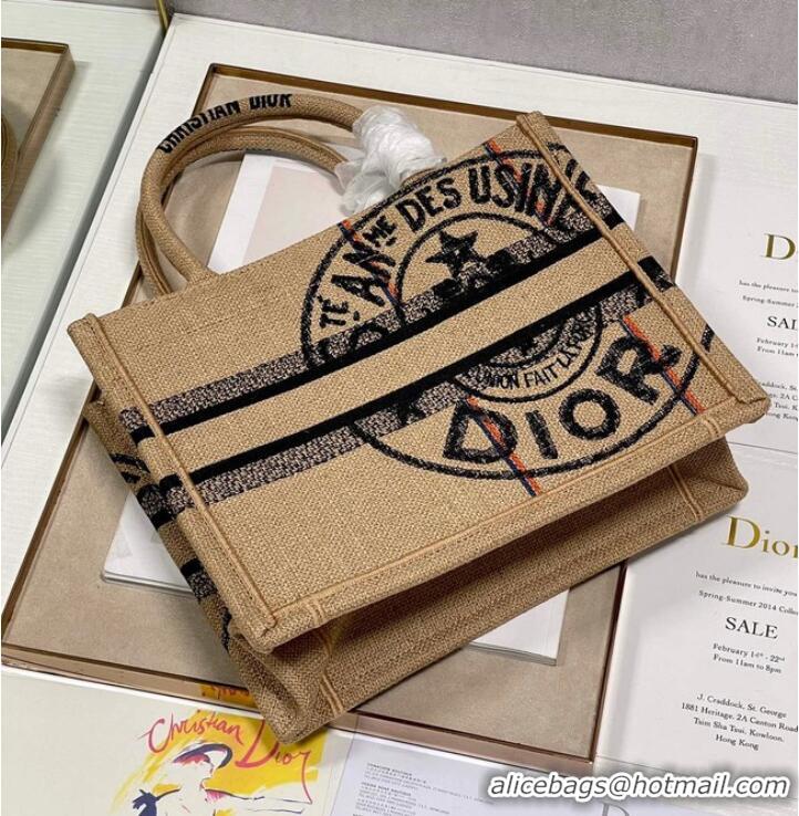 Trendy Design SMALL DIOR BOOK TOTE Embroidery C1331-10