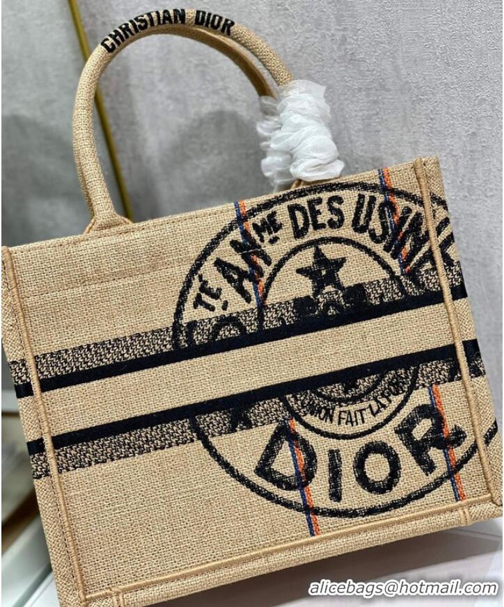 Trendy Design SMALL DIOR BOOK TOTE Embroidery C1331-10