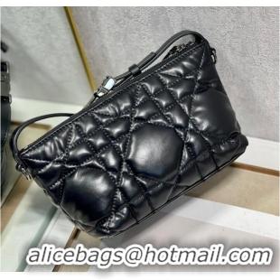 Buy Cheapest DIOR leather Shoulder Bags S5553 Black