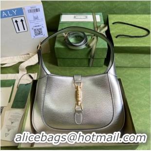 Top Quality Gucci Jackie 1961 lame mini bag 636709 Silver