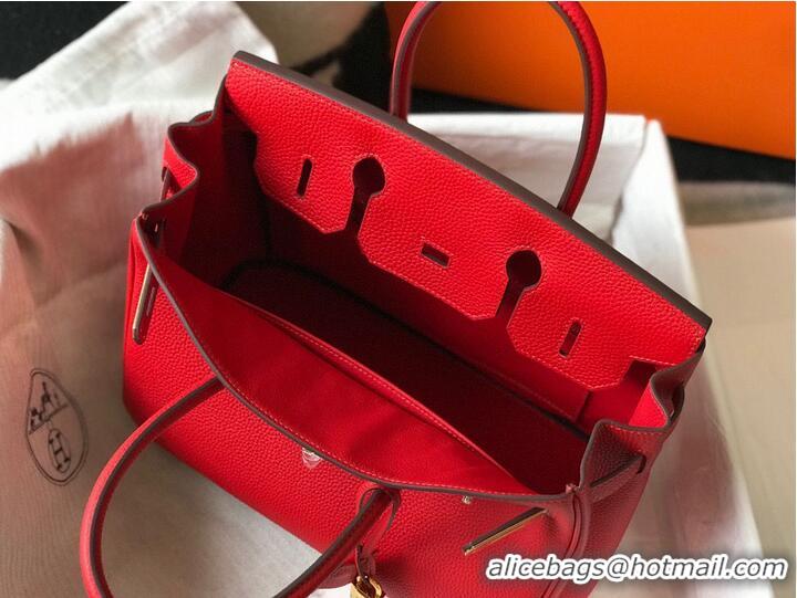 Buy Fashionable Most Popular Hermes original Togo Leather HB25O Red