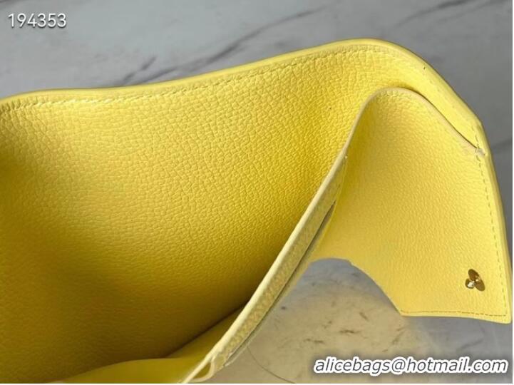 Reasonable Price Louis Vuitton VICTORINE WALLET M81428 Lemon Curd Yellow