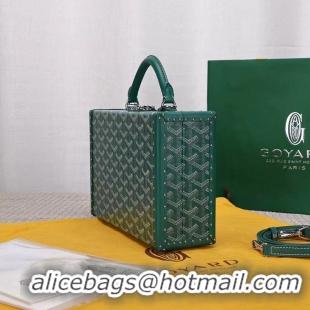 Shop Best Goyard Hotel Box Bag Clamecy Leather GY1409 Green