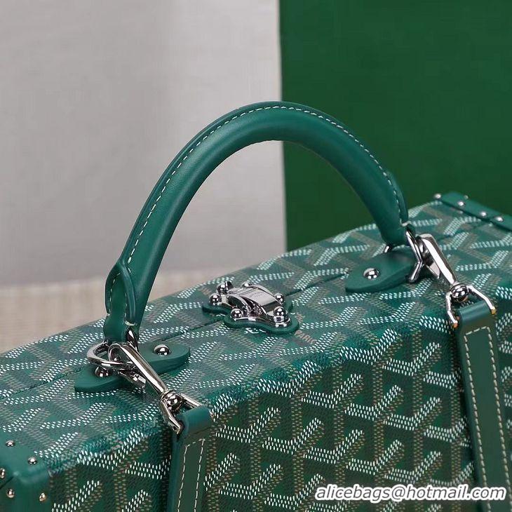 Shop Best Goyard Hotel Box Bag Clamecy Leather GY1409 Green