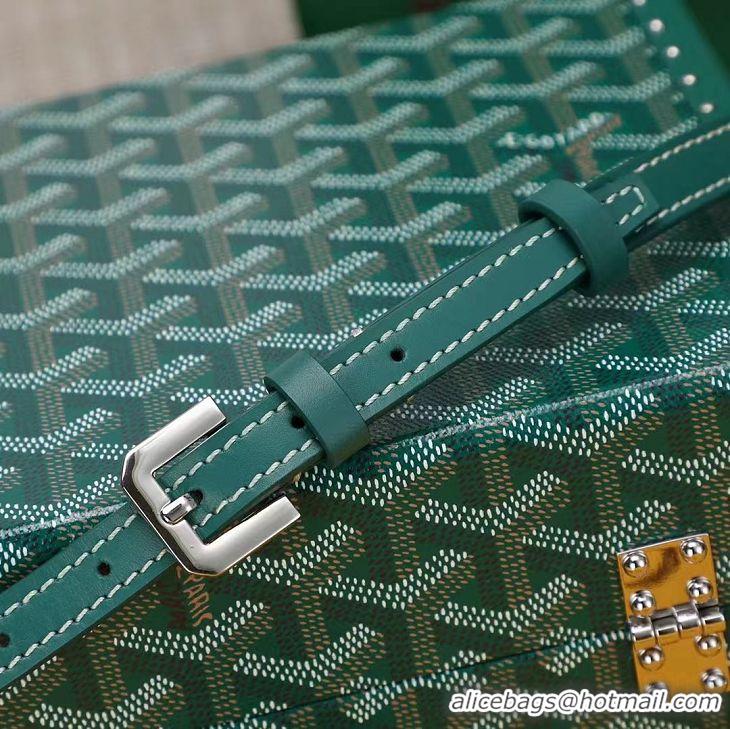 Shop Best Goyard Hotel Box Bag Clamecy Leather GY1409 Green