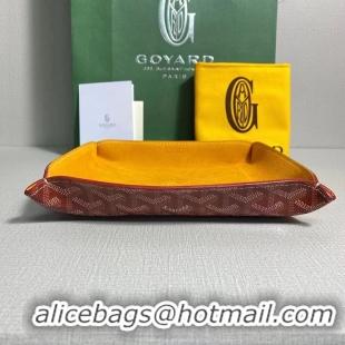 Famous Brand Goyard Orginal Fourre-Tout Tray 20cm GY1410 Red