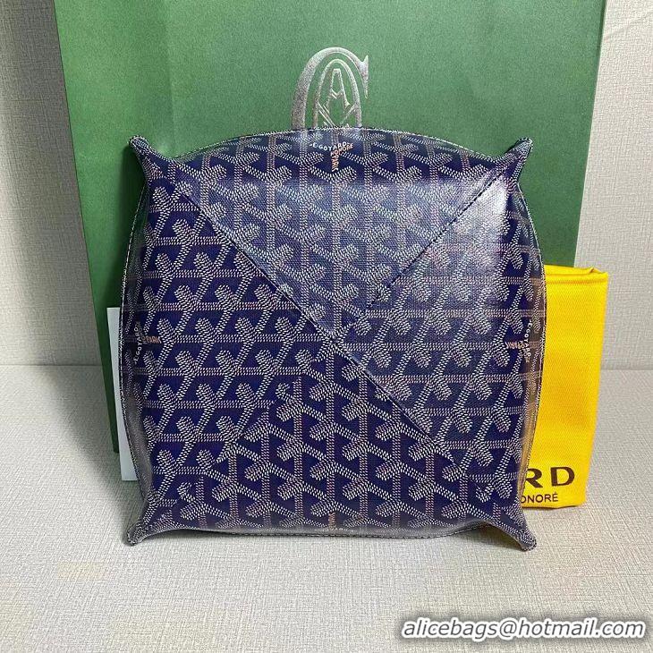 Top Design Goyard Orginal Fourre-Tout Tray 20cm GY1410 Navy Blue