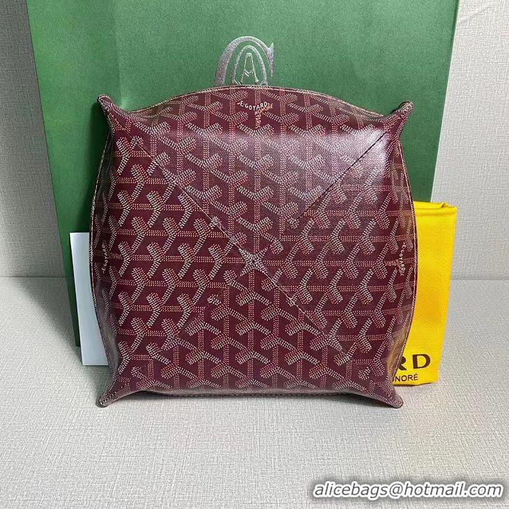 Cheapest Goyard Orginal Fourre-Tout Tray 20cm GY1410 Burgundy