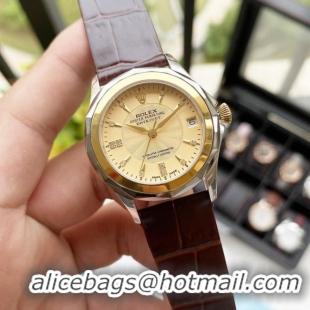 Unique Style Rolex Watch 35MM RXW00008-4