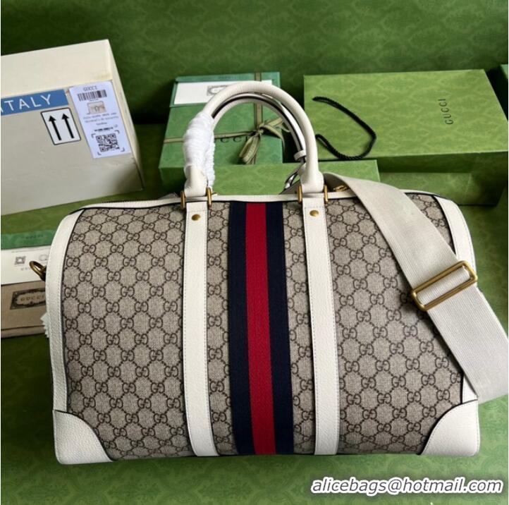 Reasonable Price Gucci Jumbo GG large duffle bag 696039 white