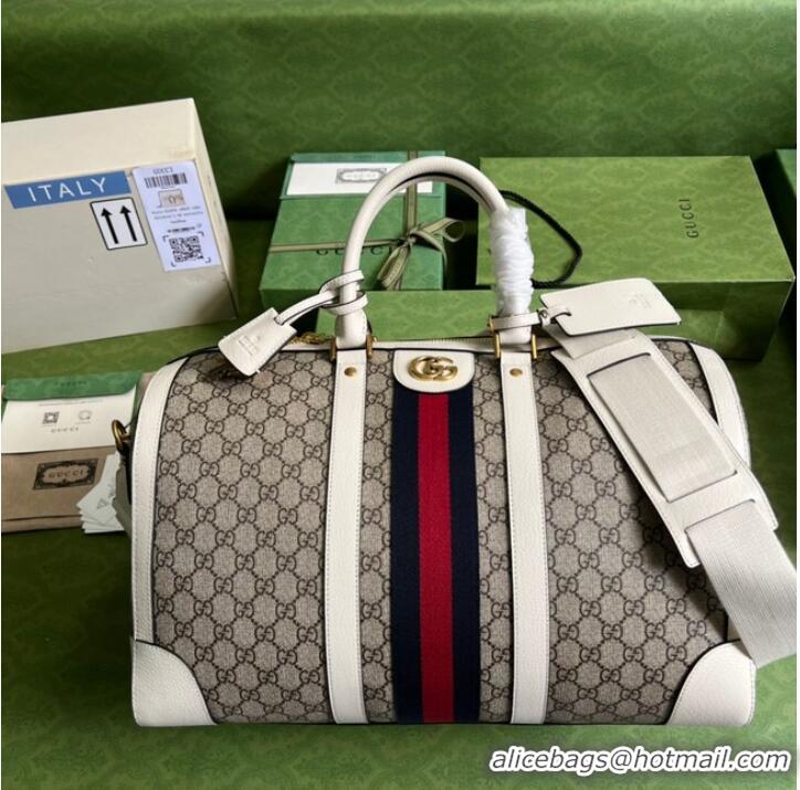 Reasonable Price Gucci Jumbo GG large duffle bag 696039 white