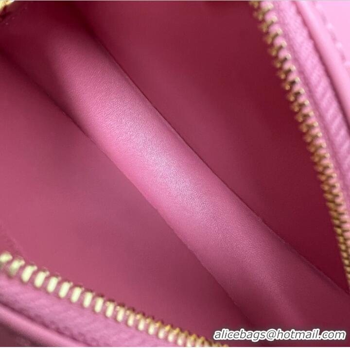 Good Product Celine OVAL BAG CUIR TRIOMPHE IN SMOOTH CALFSKIN 198603 pink