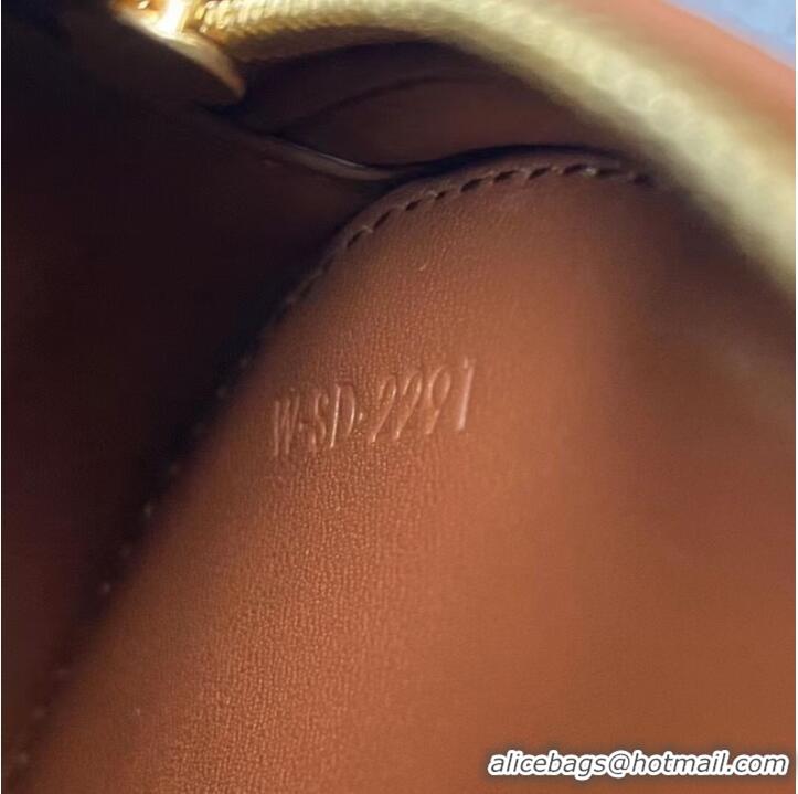 New Design Celine OVAL BAG CUIR TRIOMPHE IN SMOOTH CALFSKIN 198603 TAN