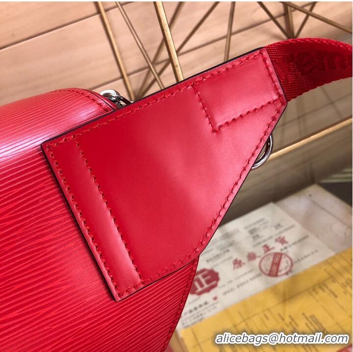 Luxury Grade Louis Vuitton Original EPI Leather Supreme Belt Bag M41810 Red