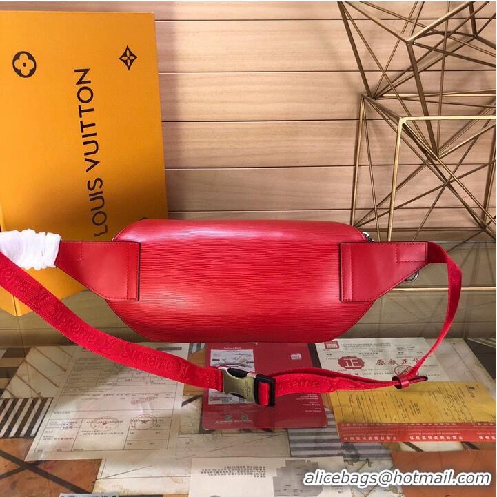 Luxury Grade Louis Vuitton Original EPI Leather Supreme Belt Bag M41810 Red