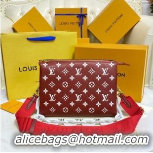 Top Grade Louis Vuitton Monogram Empreinte COUSSIN PM M20761 Terracotta Brown