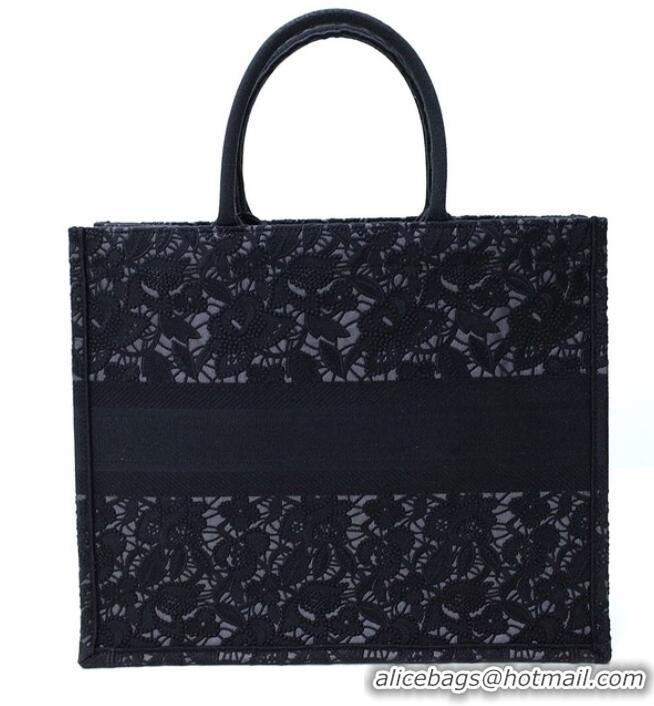 Traditional Specials DIOR BOOK TOTE Embroidery C1286-34 black