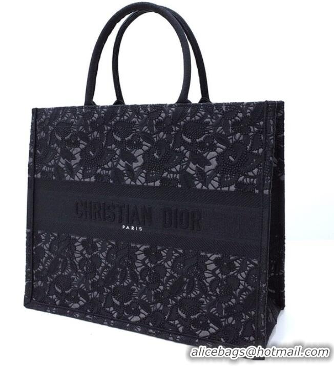 Traditional Specials DIOR BOOK TOTE Embroidery C1286-34 black