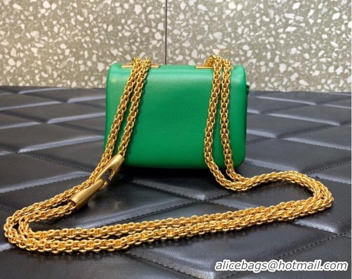 Promotional VALENTINO GARAVANI mini One Stud Sheepskin Shoulder Bag XW0P0X98H green