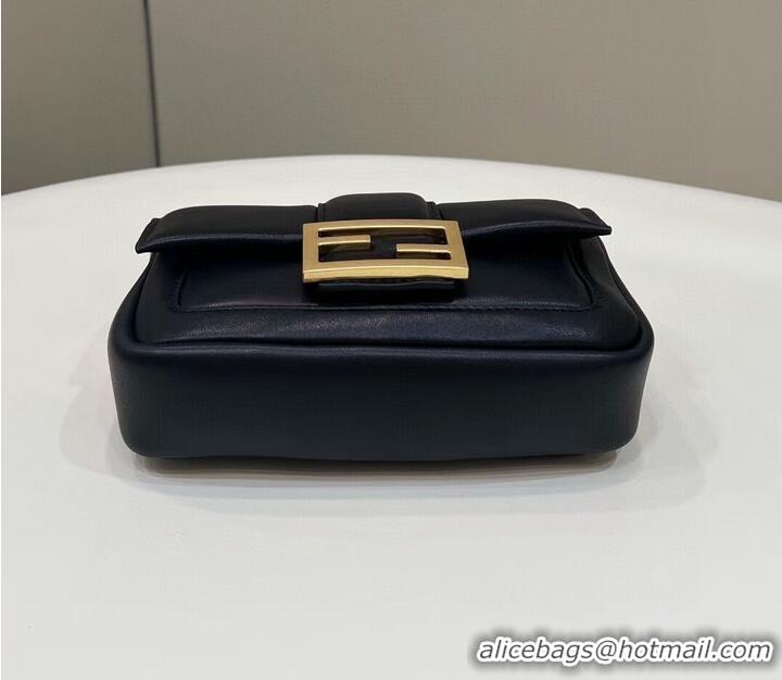 Reasonable Price Fendi Baguette Sheepskin bag 8BR6551 black