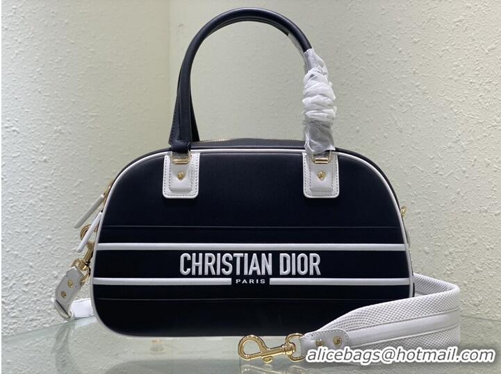 Inexpensive DIOR large leather tote Bag C9178 black