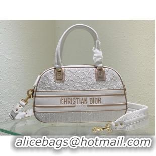 Promotional DIOR large leather tote Bag C9178 white&gold