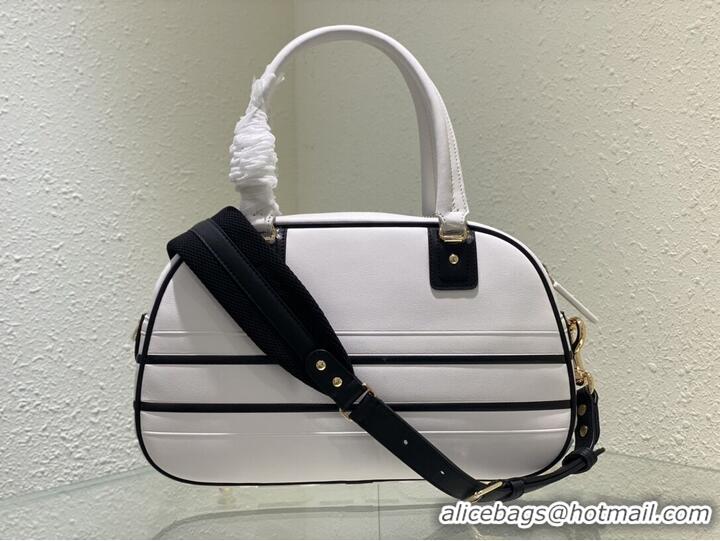 Buy Cheapest DIOR large leather tote Bag C9178 white