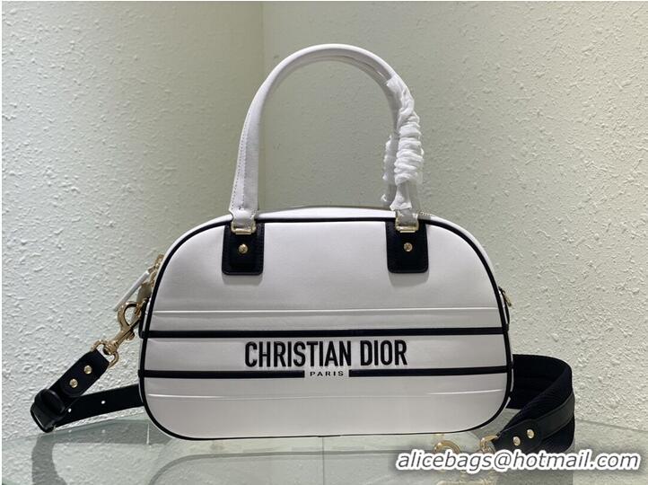 Buy Cheapest DIOR large leather tote Bag C9178 white