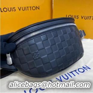 Luxurious Discount Louis Vuitton Canvas BUMBAGS M40298 BLACK