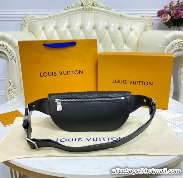 Luxurious Discount Louis Vuitton Canvas BUMBAGS M40298 BLACK