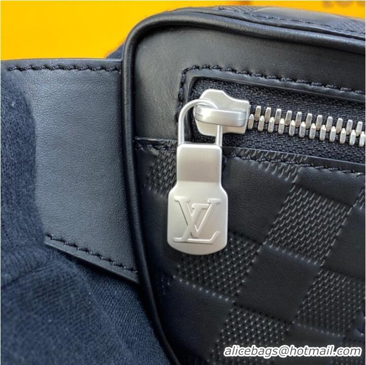 Luxurious Discount Louis Vuitton Canvas BUMBAGS M40298 BLACK