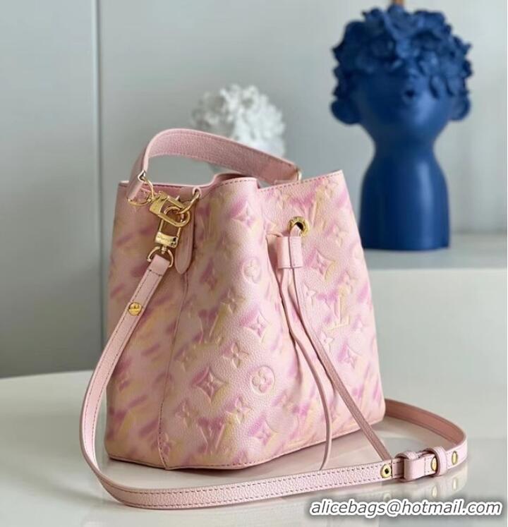 Top Grade Louis Vuitton Monogram Empreinte NEONOE BB M46173 pink