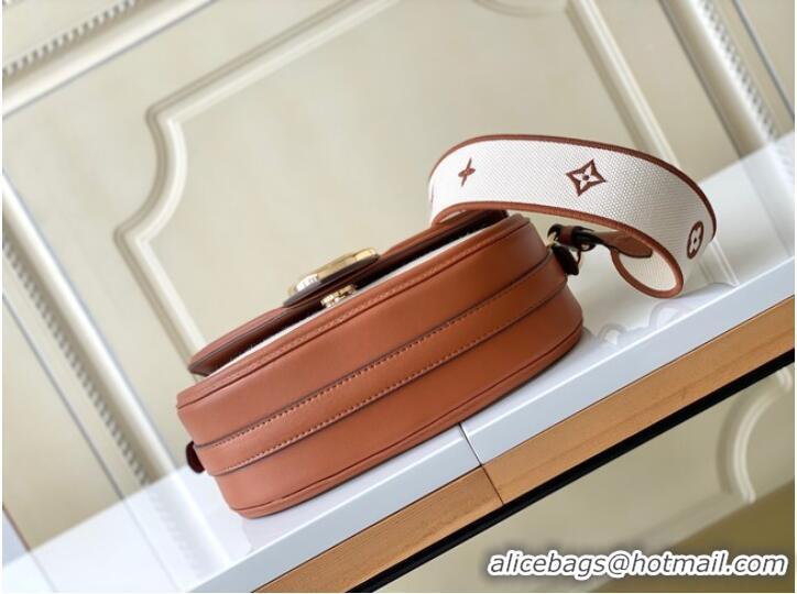 Super Quality Louis Vuitton Taurillonleather and canvas trim M59446 brown