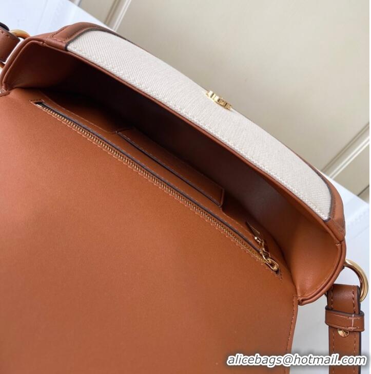 Super Quality Louis Vuitton Taurillonleather and canvas trim M59446 brown