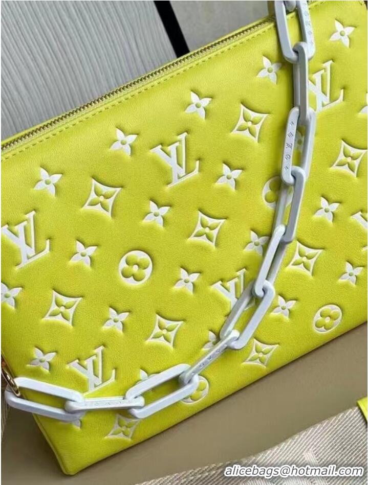 Promotional Louis Vuitton Monogram Empreinte COUSSIN PM M58699 yellow