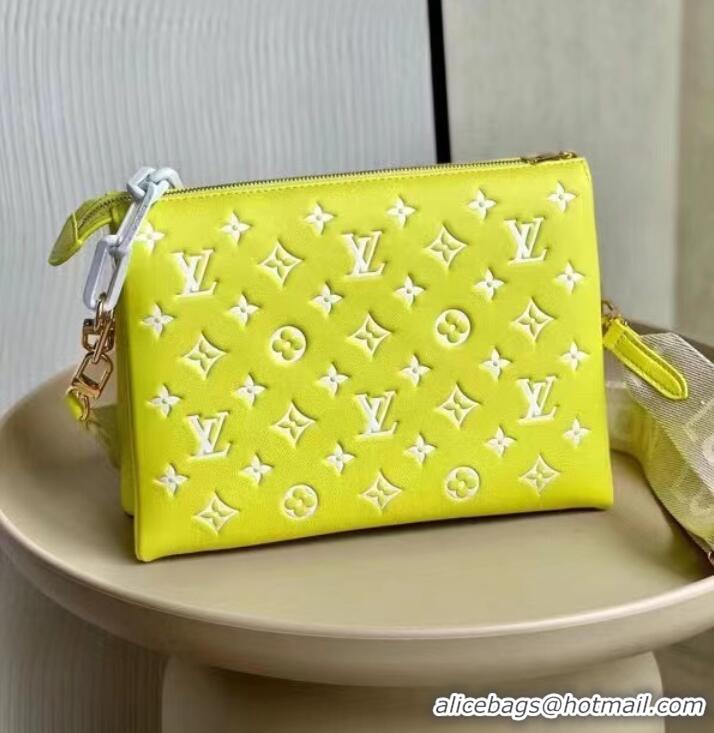 Promotional Louis Vuitton Monogram Empreinte COUSSIN PM M58699 yellow