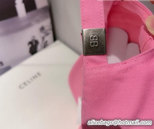 Traditional Specials Balenciaga Love Canvas Hat 0401117 Pink 2022