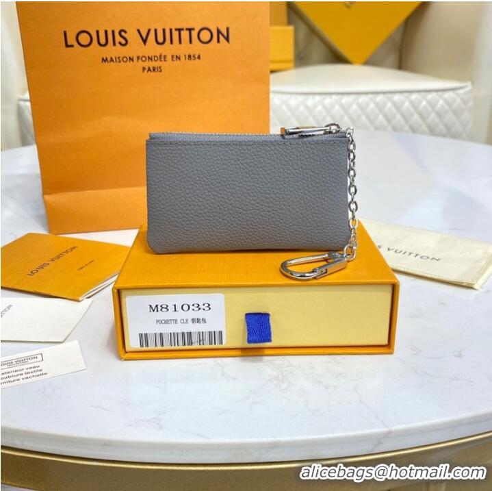 Top Quality Louis Vuitton KEY POUCH M81031 gray