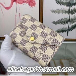 Affordable Price Louis Vuitton Monogram Denim Victorine ZOE WALLET N64022 Pink & Gold-Tone