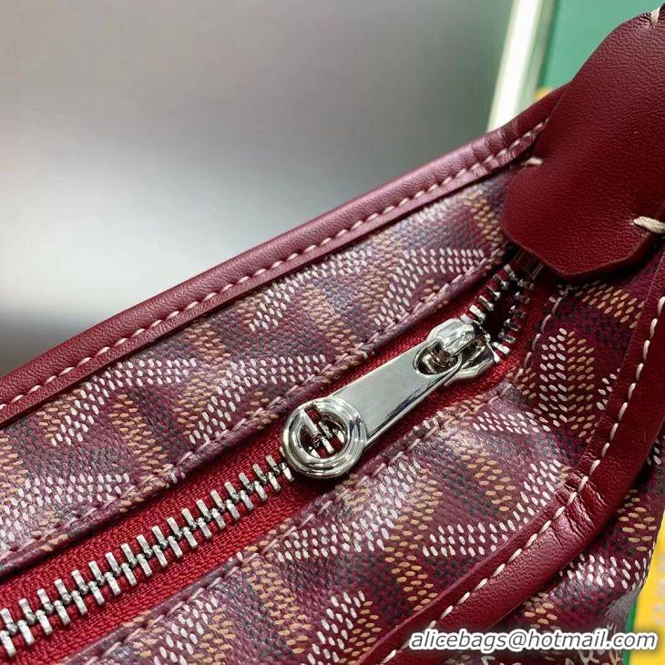 Discount Goyard Fidji Shoulder Bag 4590 Burgundy