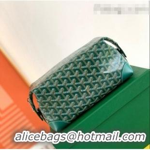 New Grade Goyard Boeing 25 Travel Toilet Bag G8741 Green