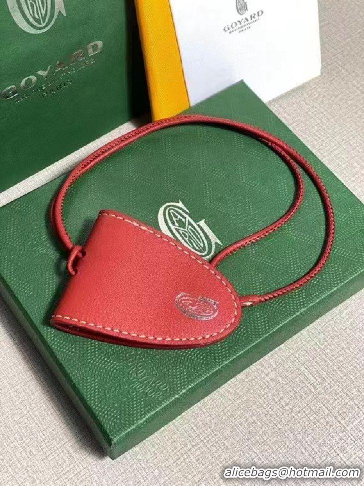 Good Product Goyard Croc Universel Magnetic Bag/Fastening Bag Charm GY1407 Red