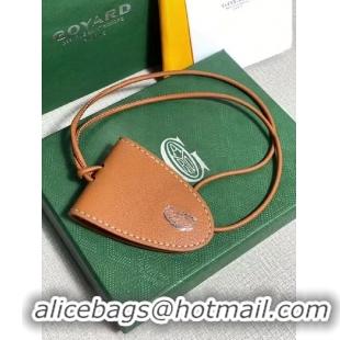 Shop Fashion Goyard Croc Universel Magnetic Bag/Fastening Bag Charm GY1407 Brown