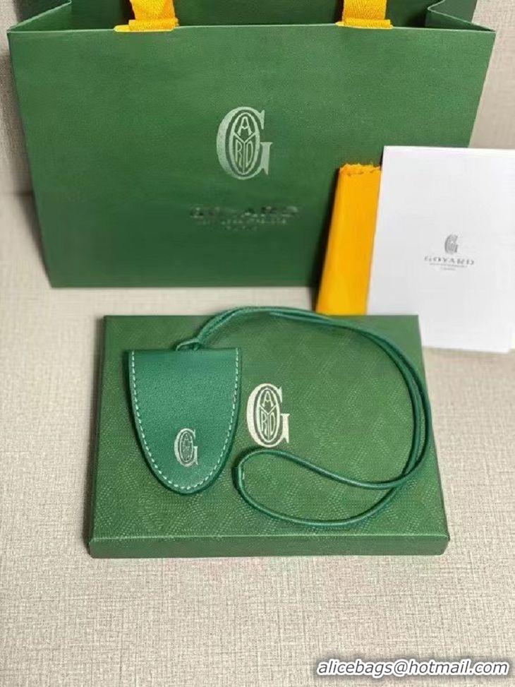 Low Cost Goyard Croc Universel Magnetic Bag/Fastening Bag Charm GY1407 Green