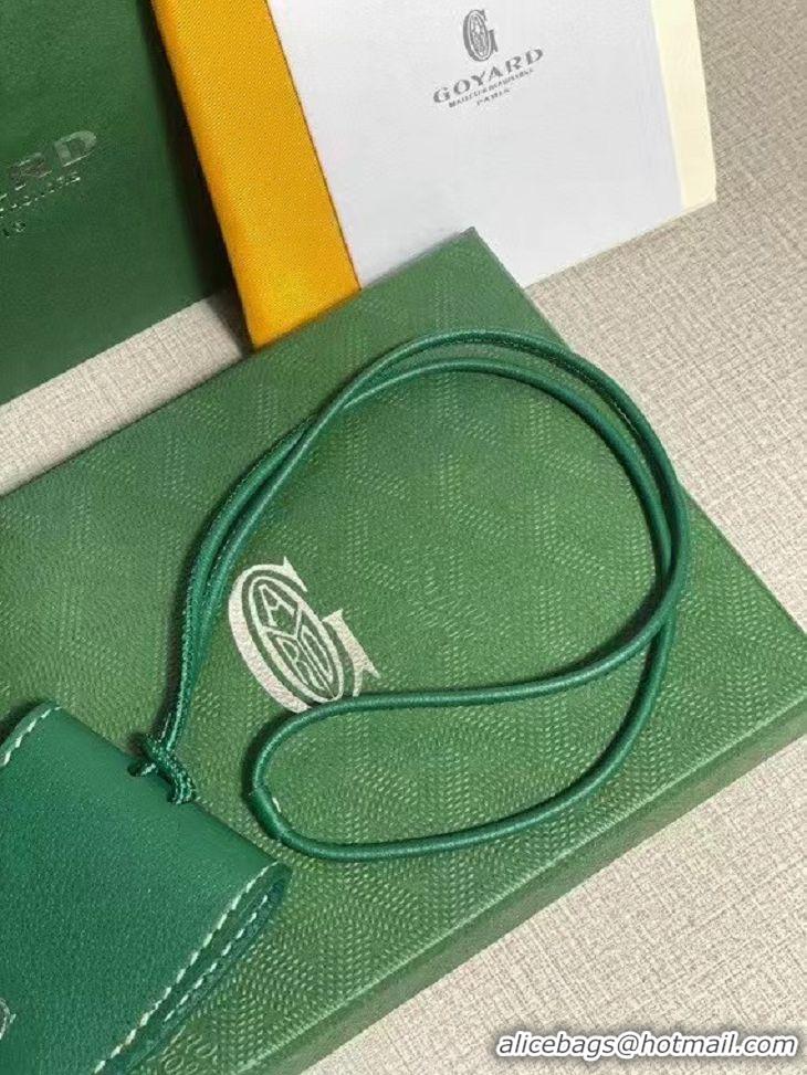 Low Cost Goyard Croc Universel Magnetic Bag/Fastening Bag Charm GY1407 Green