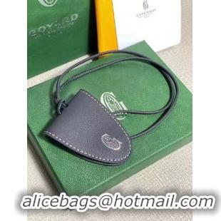 Super Quality Goyard Croc Universel Magnetic Bag/Fastening Bag Charm GY1407 Dark Grey