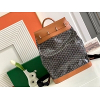 Well Crafted Goyard Steamer PM Bag Travel Bag G1407 Black And Tan