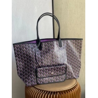 Shop Grade Goyard Original Claire Voie Tote Bag PM 2388 Purple