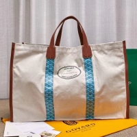 Pretty Style Goyard Mediterranee Tote Bag G2161 Turquoise Blue